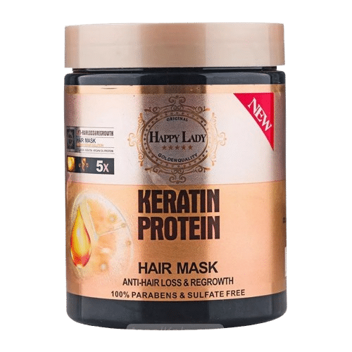 ماسک موی کراتین پروتئین هپی لیدی